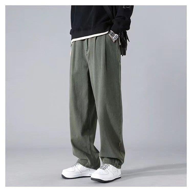 ワイドパンツ メンズ レトロワイドカーゴパンツ