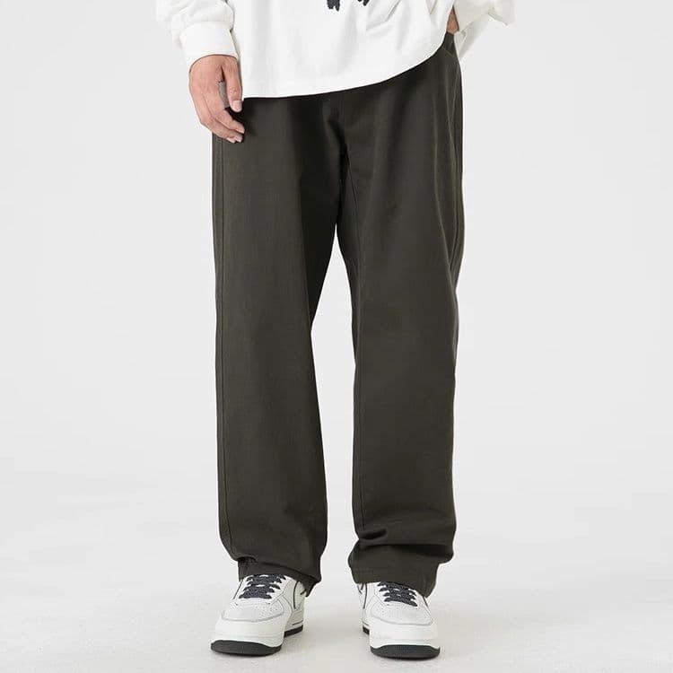 ワイドパンツ メンズ ワイドパンツ メンズ ゆったりシルエットリラックスチノパンツ