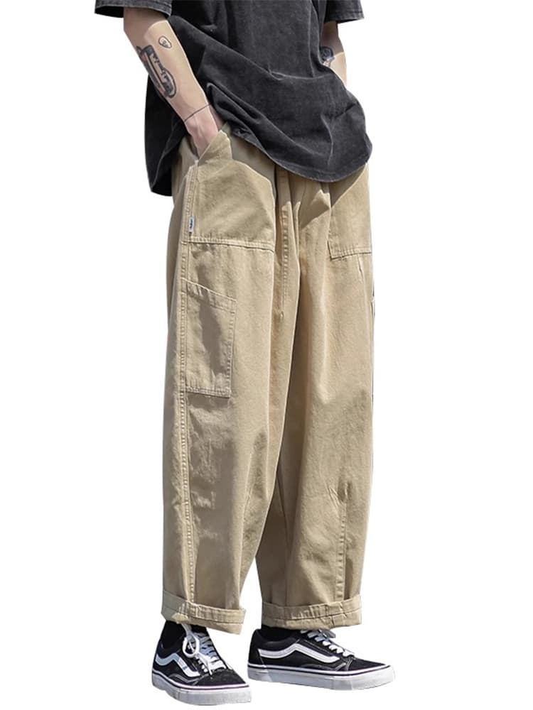 ワイドパンツ メンズ ワイドパンツ メンズ ゆったりシルエット 大人のワークパンツ