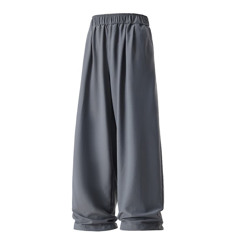ワイドパンツ メンズ 超軽量ドレープ素材ワイドパンツ