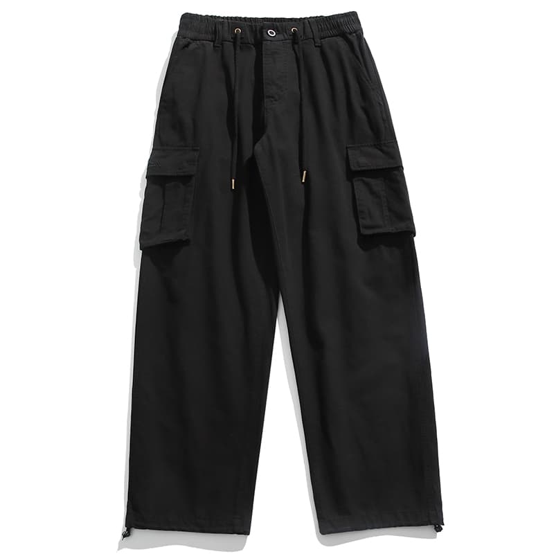 ワイドパンツ メンズ テーパードシルエット ワイドカーゴパンツ