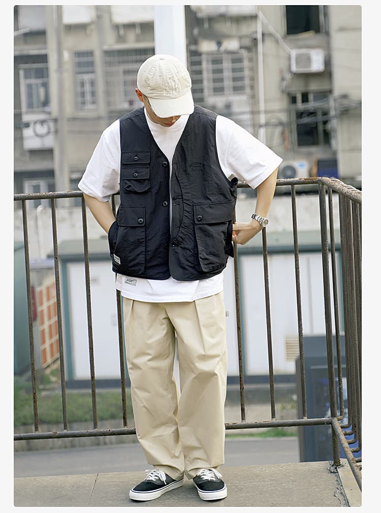 ワイドパンツ メンズ ワイドパンツ メンズ ゆったりシルエット 上質チノパンツ