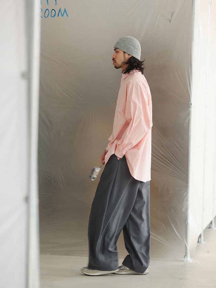 ワイドパンツ メンズ ワイドパンツ メンズ 余裕のシルエット ワイドスラックス