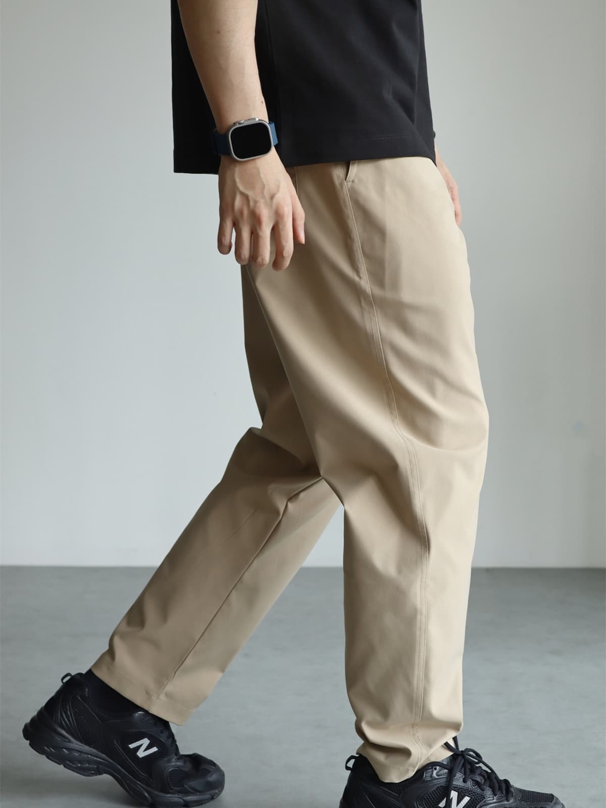 ワイドパンツ メンズ ワイドパンツ メンズ ゆったりシルエットチノワイドパンツ