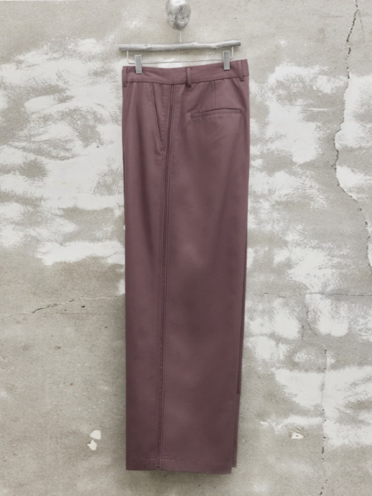 ワイドパンツ メンズ 高身長向け細身ストレートワイドパンツ