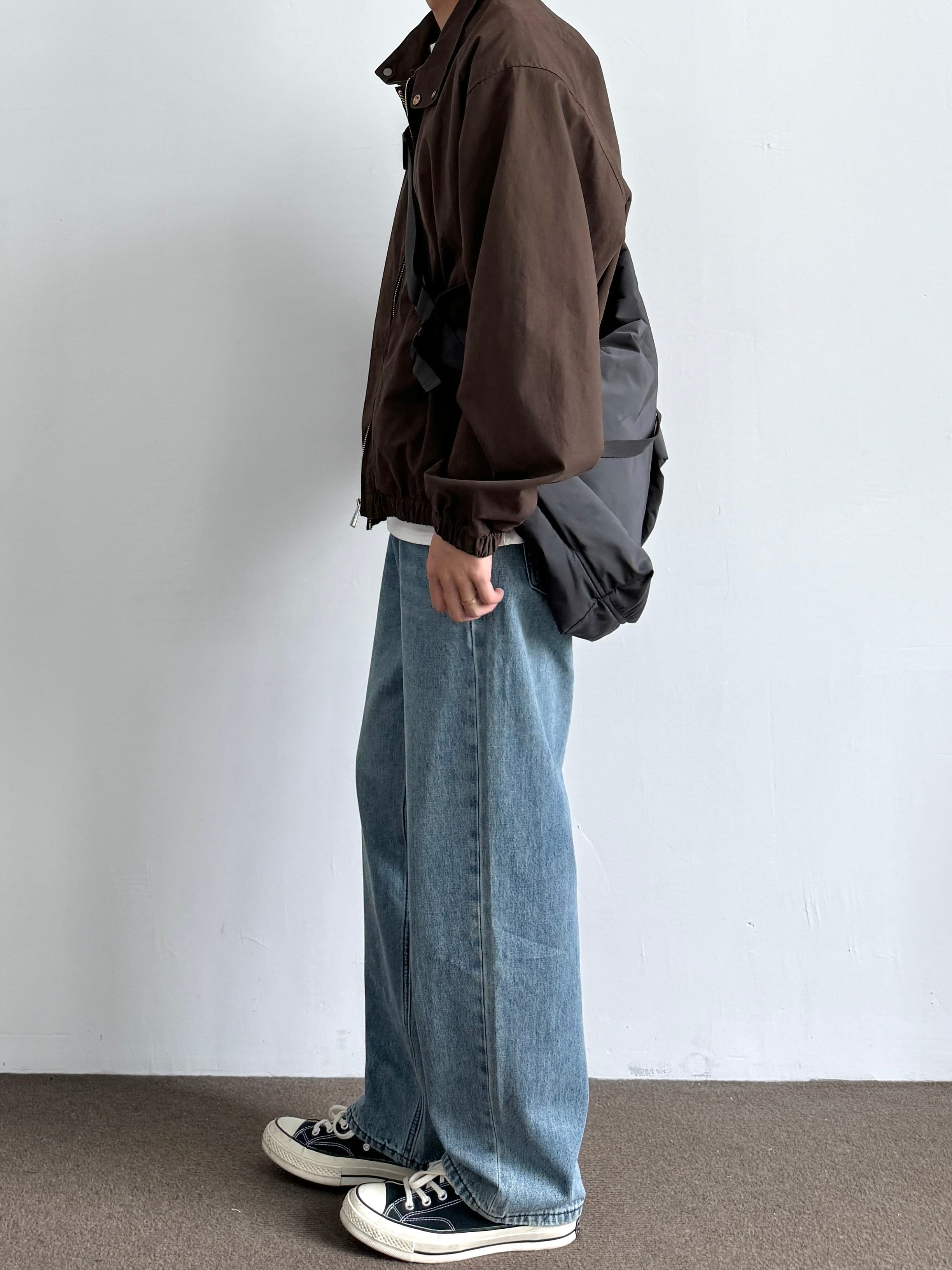 ワイドパンツ メンズ ワイドパンツ メンズ リラックスシルエット ワイドデニム