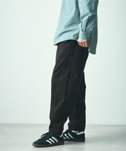 ワイドパンツ メンズ 立体裁断 バルーンシルエット ワイドパンツ