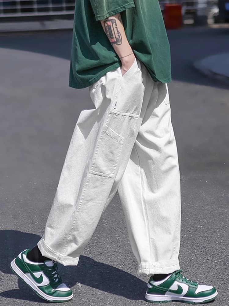 ワイドパンツ メンズ ワイドパンツ メンズ ゆったりシルエット 大人のワークパンツ