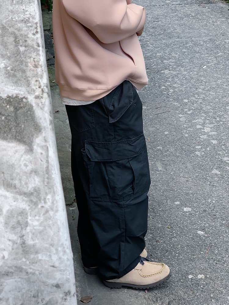 ワイドパンツ メンズ ワイドパンツ メンズ ゆったりミリタリーカーゴパンツ
