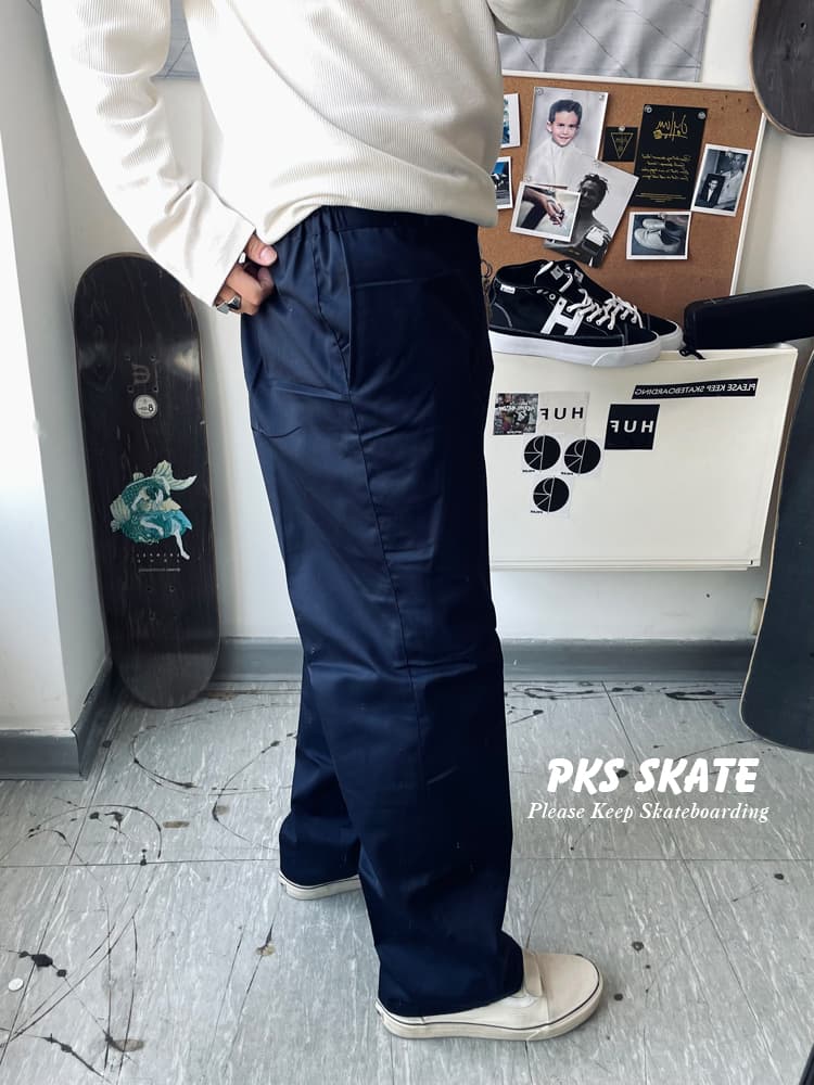 ワイドパンツ メンズ ストレートシルエット スケーターカーゴパンツ