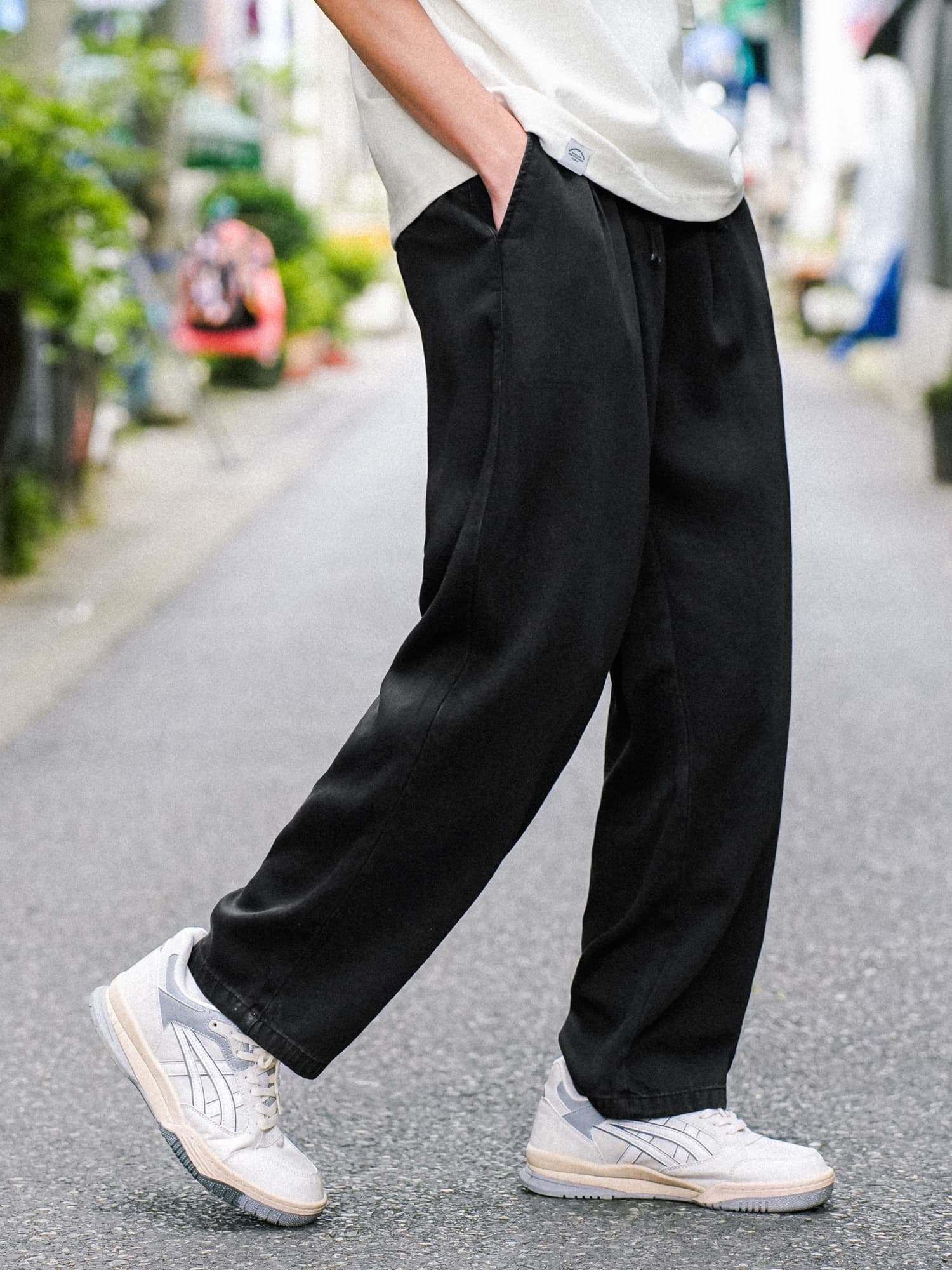 ワイドパンツ メンズ ワイドパンツ メンズ 洗練ゆったりシルエット極上デニム