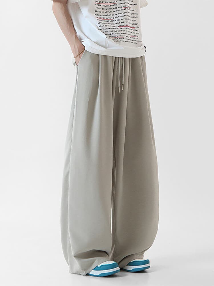 ワイドパンツ メンズ ワイドパンツ メンズ 極上ゆったりスウェットワイドパンツ