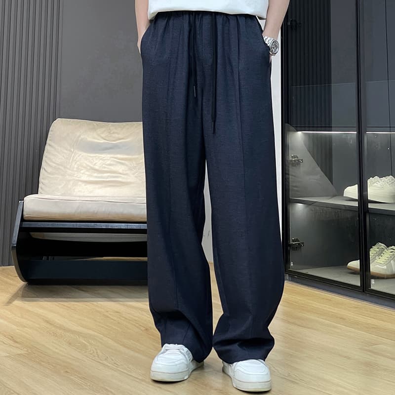 ドレープ感抜群ワイドパンツ メンズ