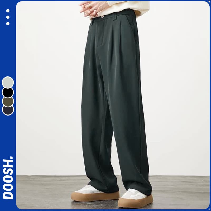 ワイドパンツ メンズ ワイドパンツ メンズ ドレープフロー ワイドスラックス