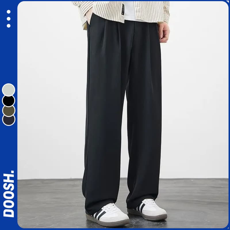 ワイドパンツ メンズ ワイドパンツ メンズ ドレープフロー ワイドスラックス
